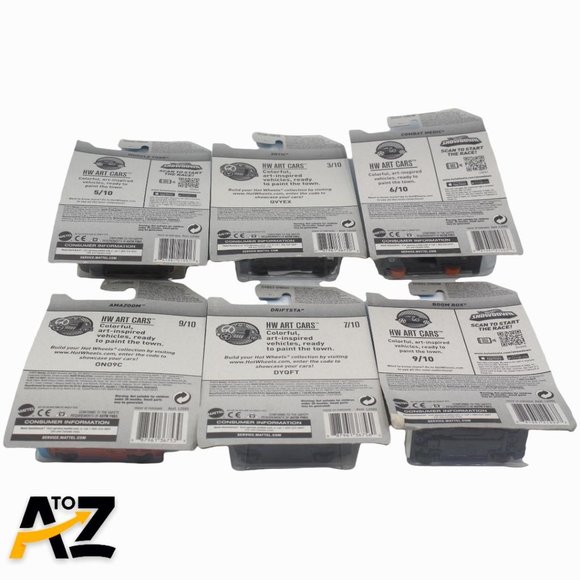 Lot Of 6 2015 Hot Wheels HW Art Cars Mattel 1:64 - Picture 3 of 11